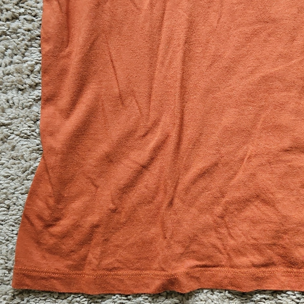 A New Day Orange Relaxed Short Sleeve Tee, Size XL - Picture 4 of 5
